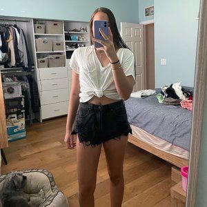 Abercrombie & Fitch Black Jean shorts
